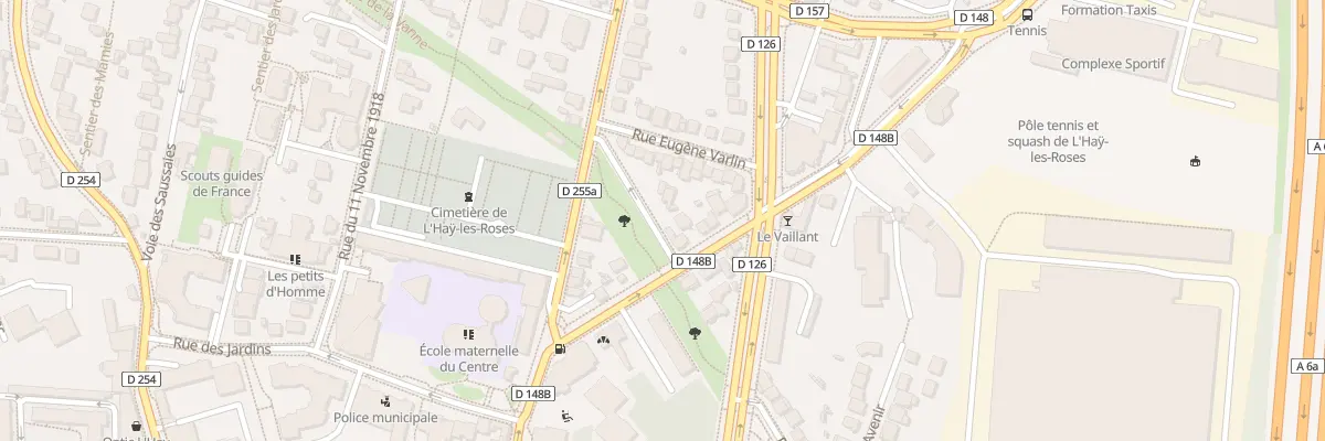 Plan du 9 Av du Gen de Gaulle à L’Haÿ-les-Roses