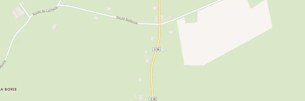 Plan du 24 Rte des Montagnes à Sourniac