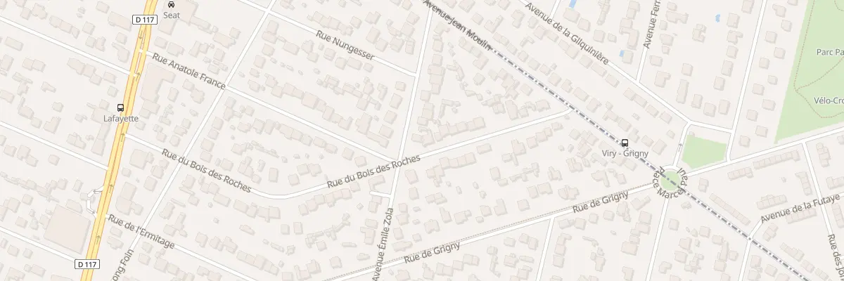 Plan du 35 Rue du Bois des Roches à Sainte-Geneviève-des-Bois