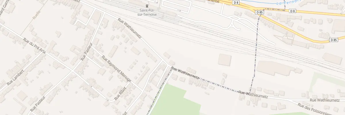 Plan du 7 Rue Wathieumetz à Saint-Pol-sur-Ternoise