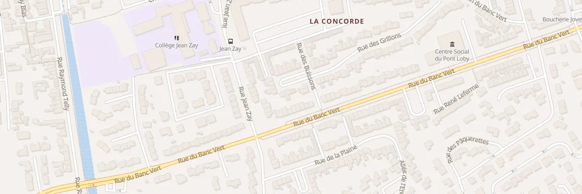 Plan du 63 Rue des Grillons à Dunkerque