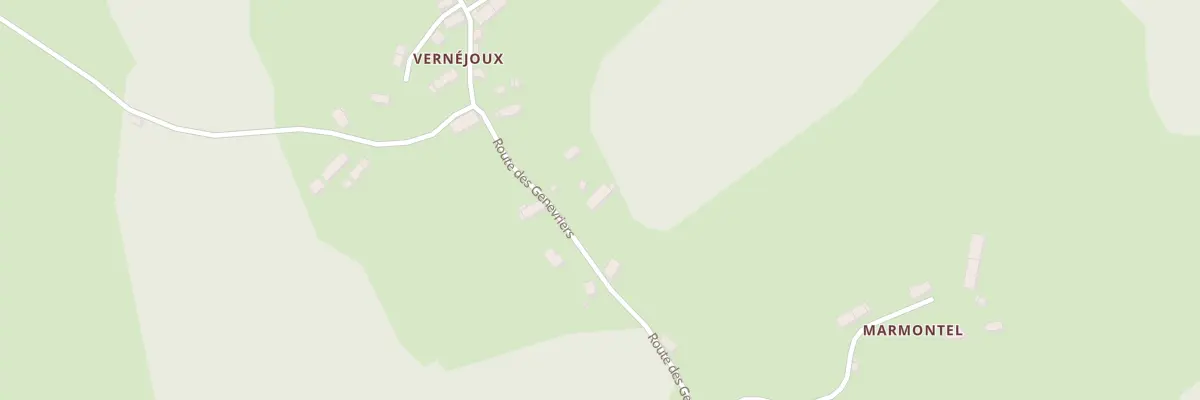 Plan du 23 Rte des Genevriers à Chirac-Bellevue
