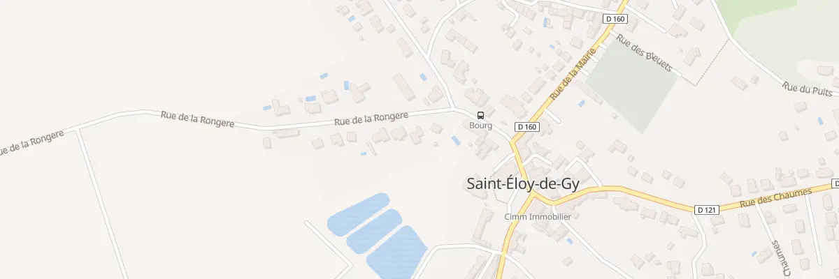 Plan du 11 Rue de la Rongere à Saint-Éloy-de-Gy