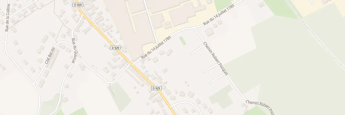 Plan du 8T Rue du 14 Juillet 1789 à Balagny-sur-Thérain