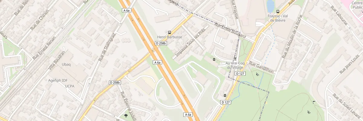 Plan du 20 Imp sous - les - Prés à Arcueil