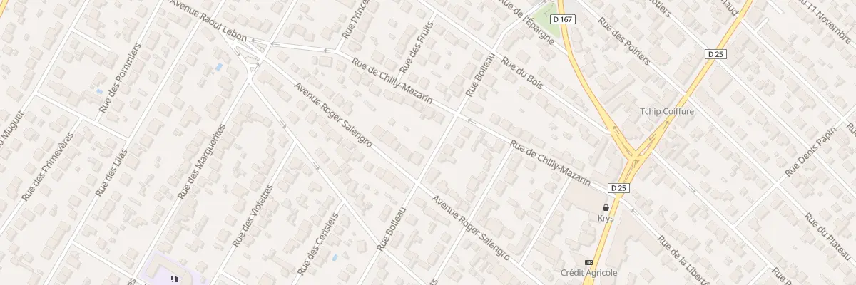 Plan du 57 Rue Boileau à Savigny-sur-Orge