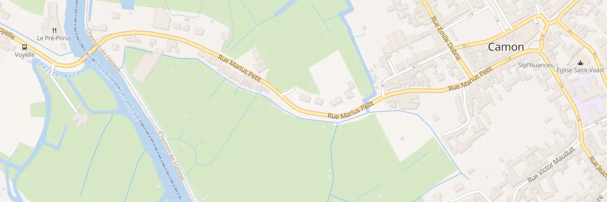 Plan du 44 Rue Marius Petit à Camon