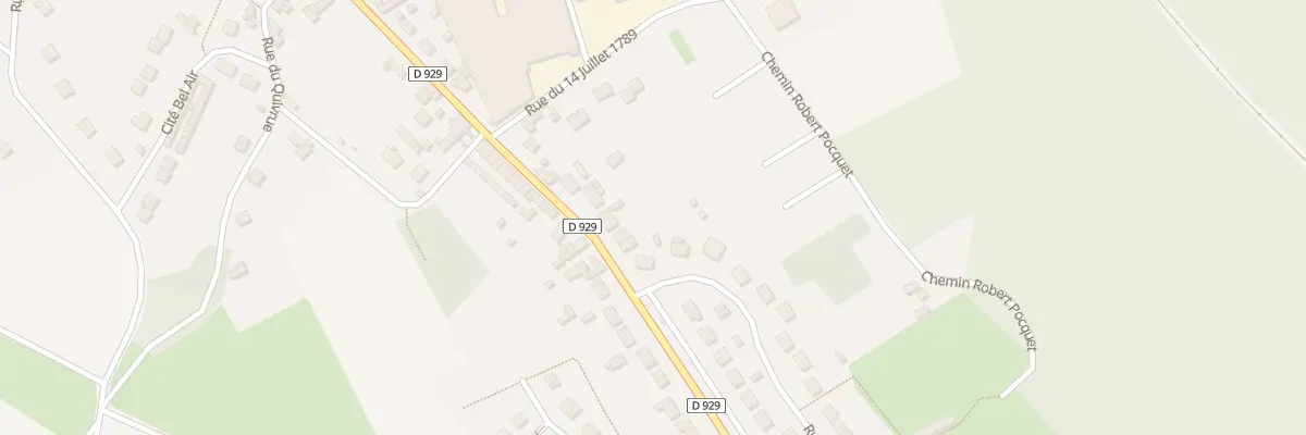 Plan du 61B Rue du Gen de Gaulle à Balagny-sur-Thérain