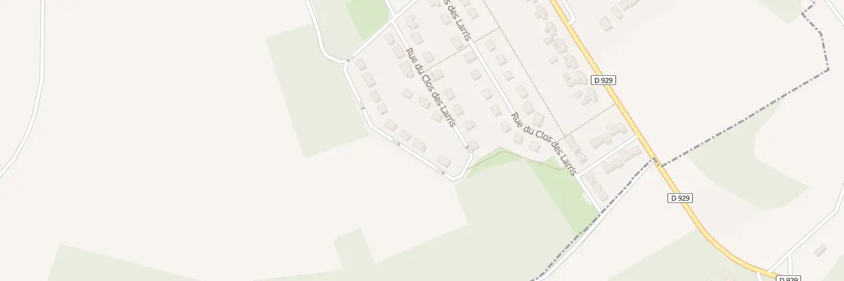 Plan du 27 Rue du Clos des Larris à Balagny-sur-Thérain
