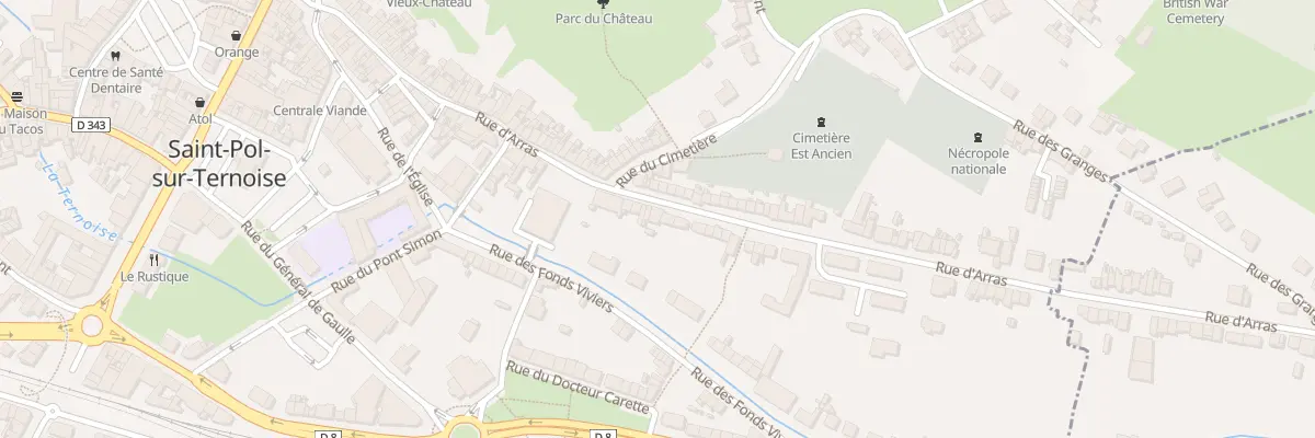 Plan du 54 Rue d’Arras à Saint-Pol-sur-Ternoise