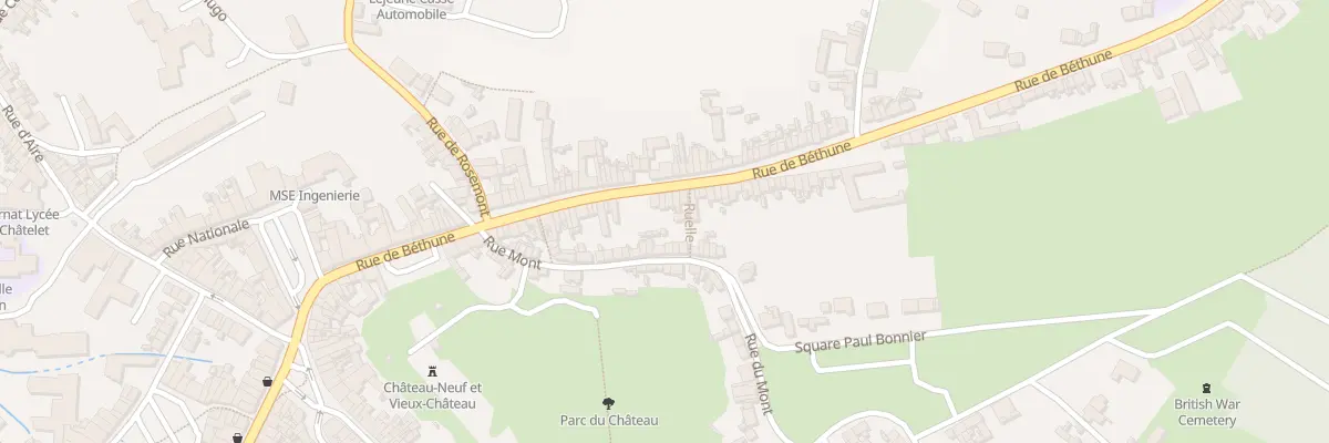 Plan du 56 Rue de Bethune à Saint-Pol-sur-Ternoise