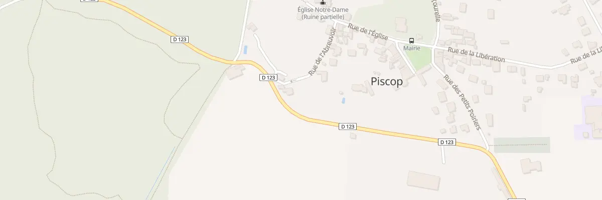Plan du 13 Rue de la Forêt à Piscop