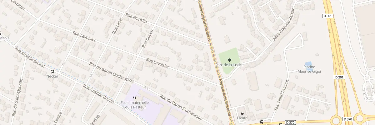 Plan du 12 Rue Lavoisier à Domont