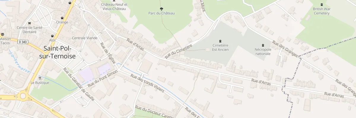 Plan du 77 Rue d’Arras à Saint-Pol-sur-Ternoise