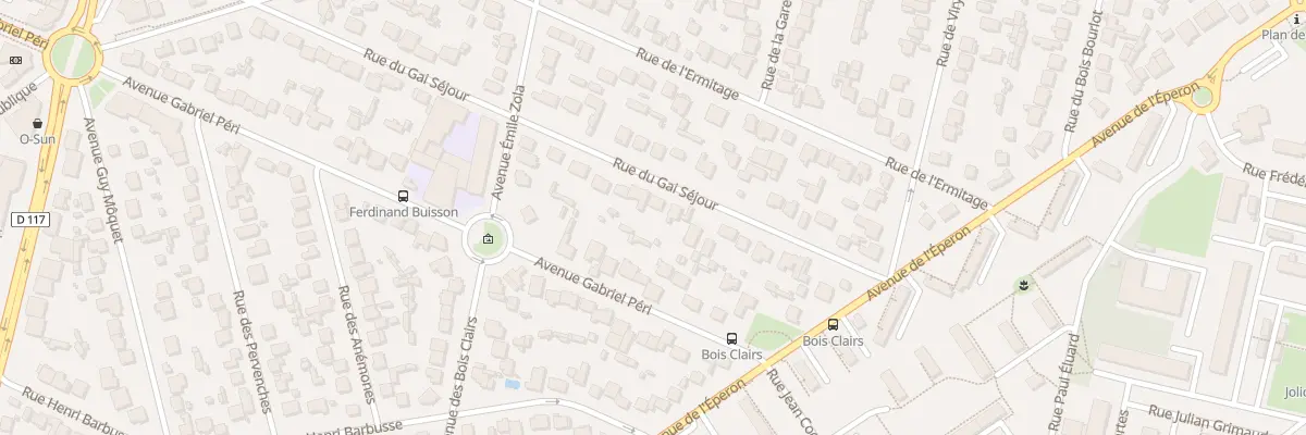 Plan du 50 Rue Gai Séjour à Sainte-Geneviève-des-Bois