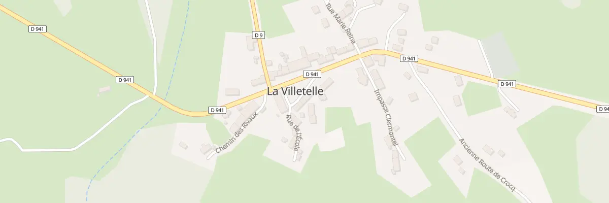 Plan du 11 Pl Saint Laurent à La Villetelle