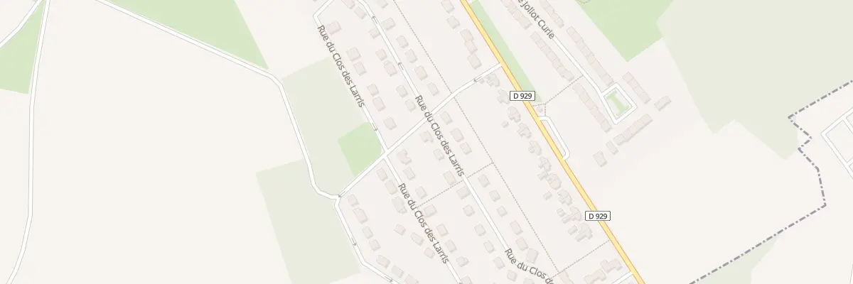 Plan du 10 Rue du Clos des Larris à Balagny-sur-Thérain