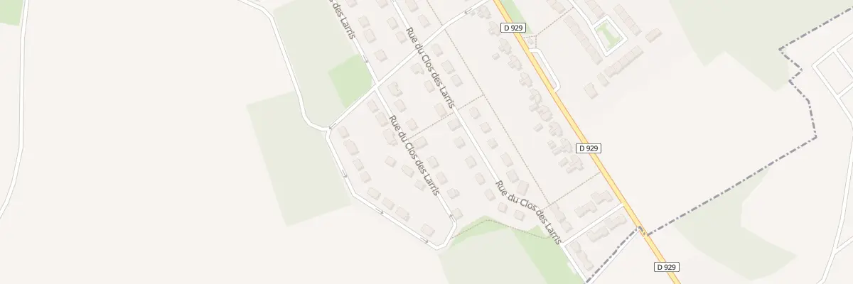 Plan du 14 Rue du Clos des Larris à Balagny-sur-Thérain