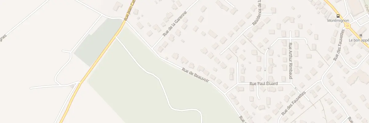 Plan du 7 Rue de Beauvoir à Cagny