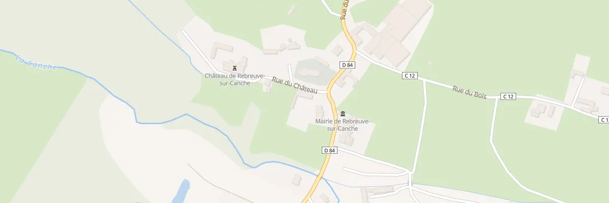 Plan du 3 Rue du Chateau à Rebreuve-sur-Canche