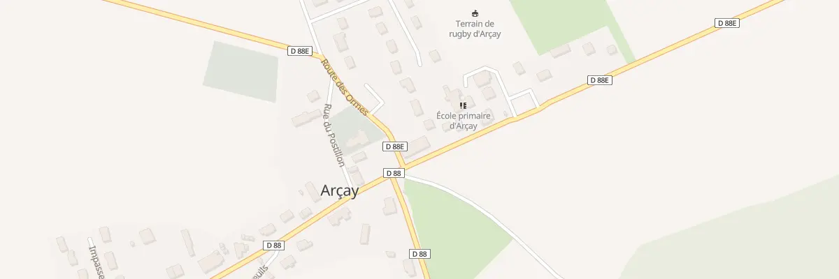 Plan du 14 Rue Grande Rue à Arçay