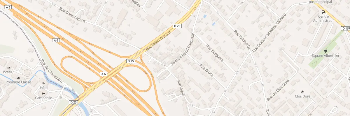 Plan du 13B Rue Henri Barbusse à Savigny-sur-Orge