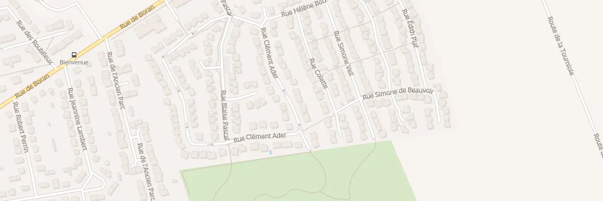 Plan du 21 Rue Clément Ader à Bruyères-sur-Oise