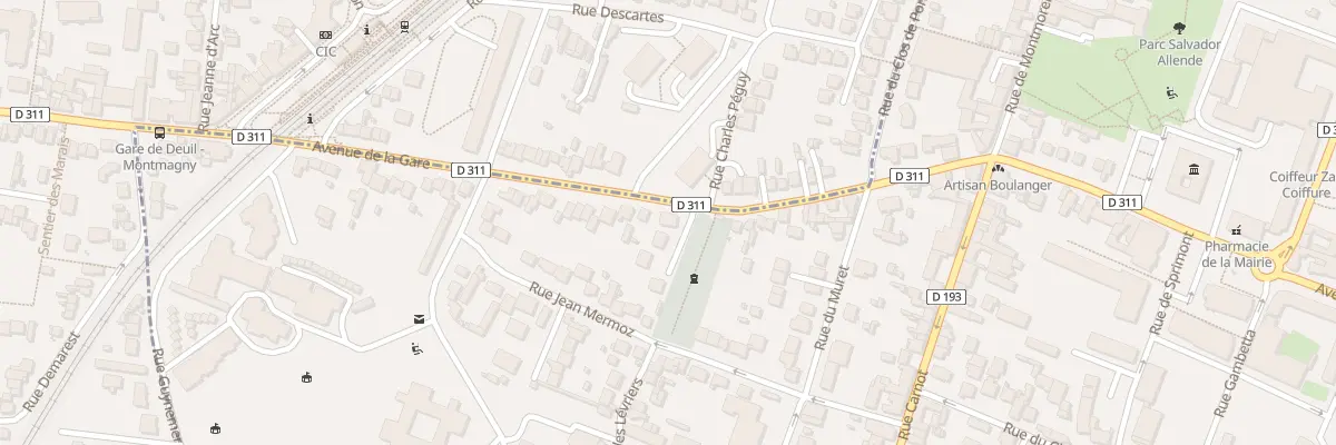 Plan du 1 Vla Georges Brassens à Montmagny