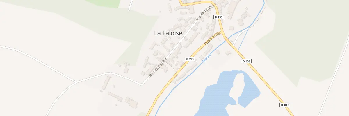Plan du 17 Rue de l’Eglise à La Faloise