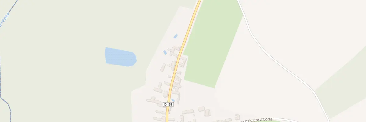 Plan du 1 Rue du Bois de la Dame à Bulles