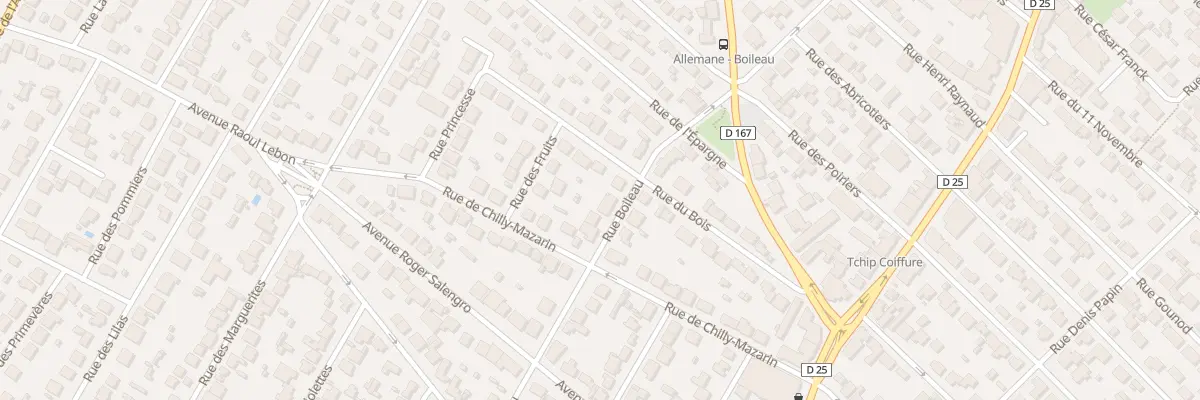 Plan du 69 Rue Boileau à Savigny-sur-Orge