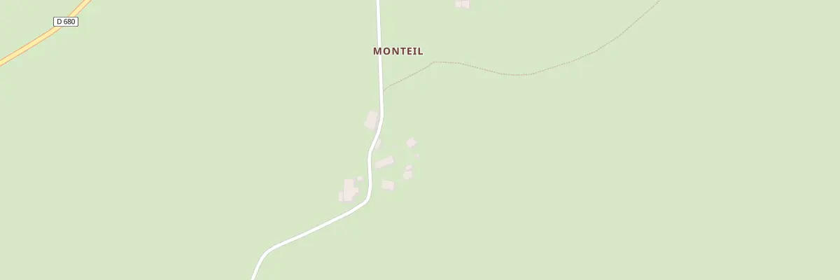 Plan du 5337 Monteil à Ally