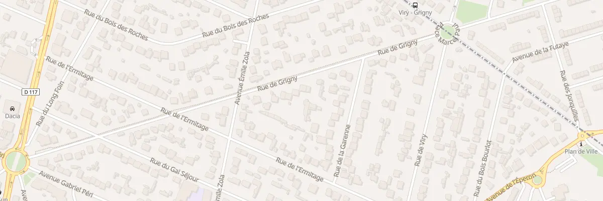 Plan du 46 Rue de Grigny à Sainte-Geneviève-des-Bois
