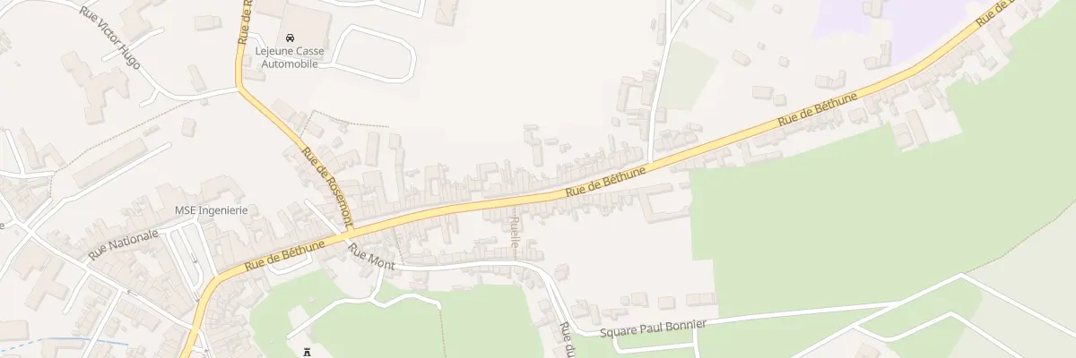 Plan du 75 Rue de Bethune à Saint-Pol-sur-Ternoise