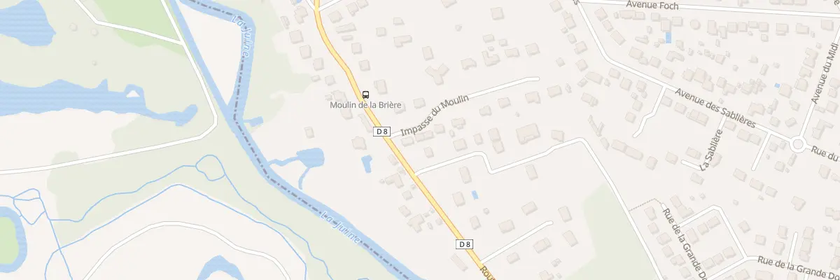 Plan du 2B Imp du Moulin à Itteville