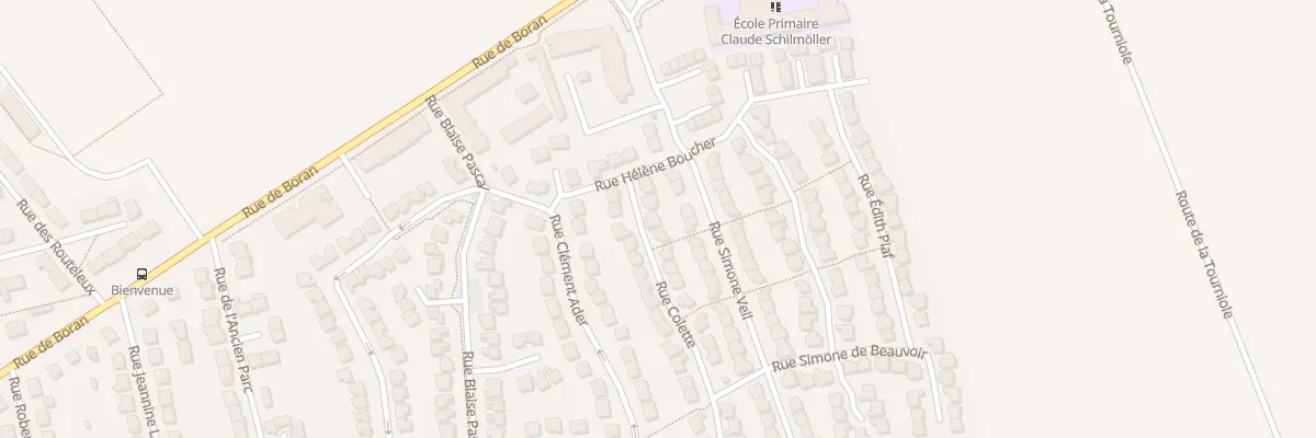 Plan du 5 Rue Colette à Bruyères-sur-Oise