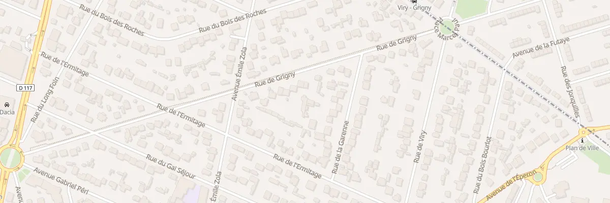 Plan du 48 Rue de Grigny à Sainte-Geneviève-des-Bois