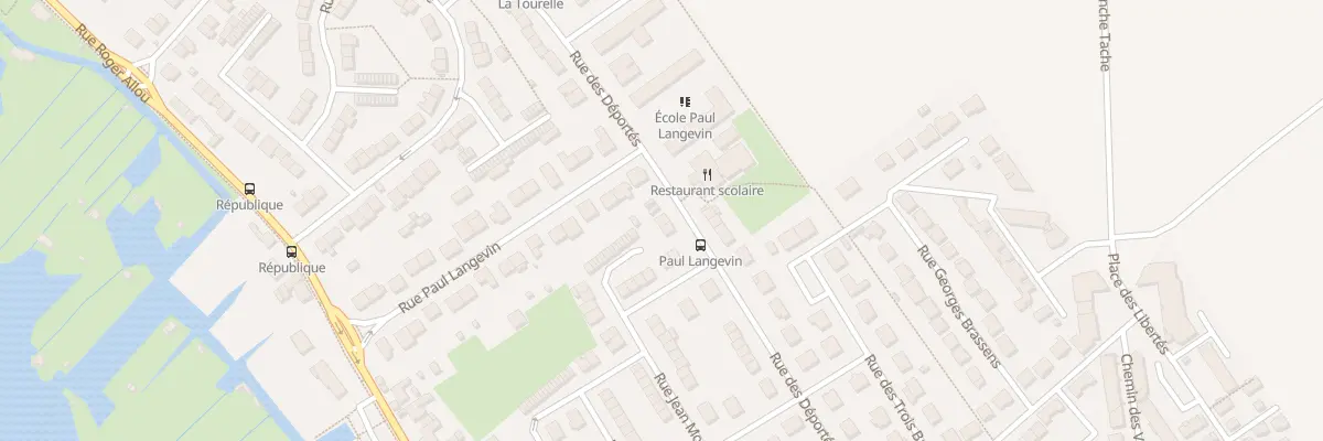 Plan du 27 Rue des Déportés à Camon