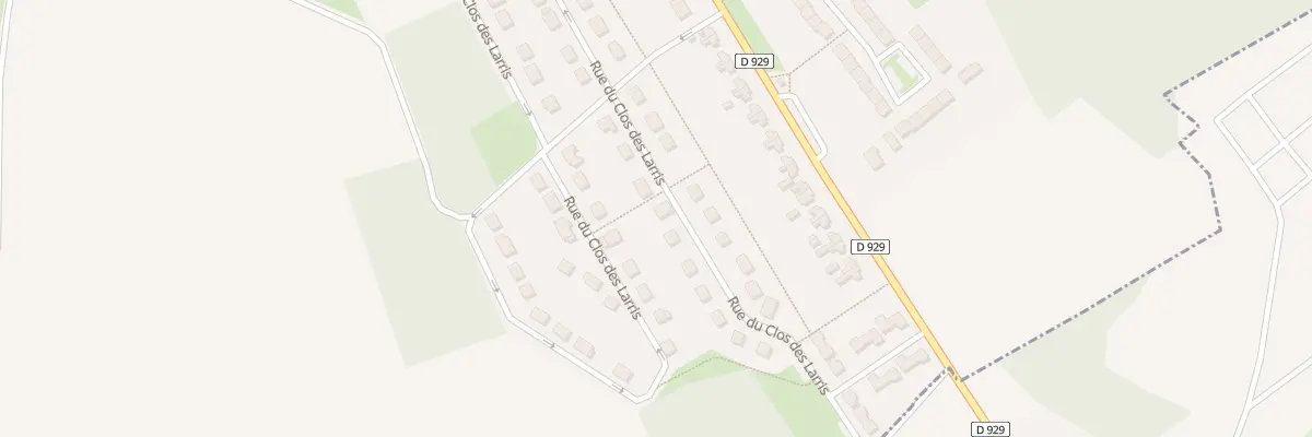Plan du 7 Rue du Clos des Larris à Balagny-sur-Thérain