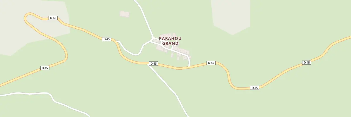 Plan de Pre de Devant à Saint-Louis-et-Parahou