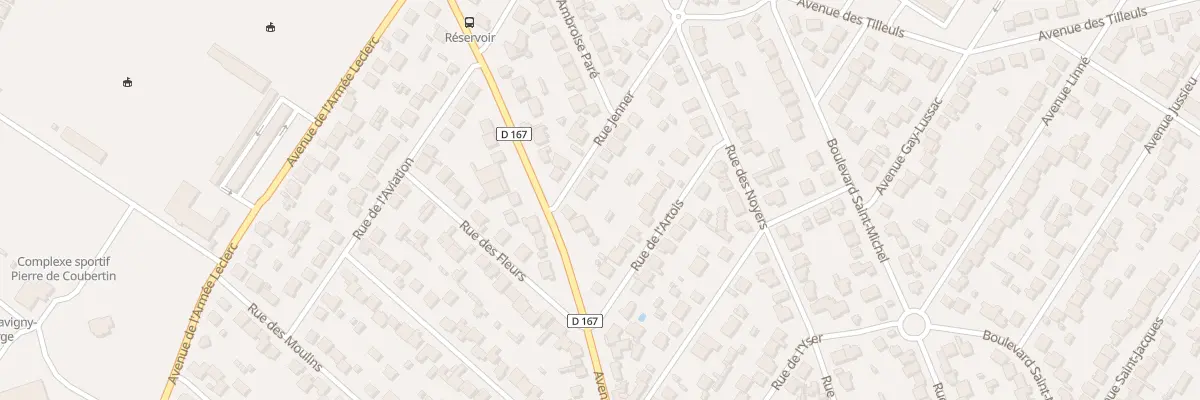 Plan du 6 Rue Jenner à Savigny-sur-Orge