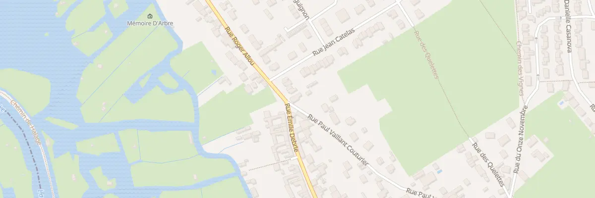 Plan du 2 Rue Roger Allou à Camon