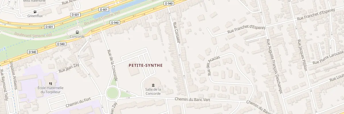 Plan du 36 Rue Léon Corsart à Dunkerque