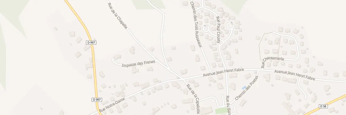 Plan du 4 Rue de la Chapelle à Naucelle
