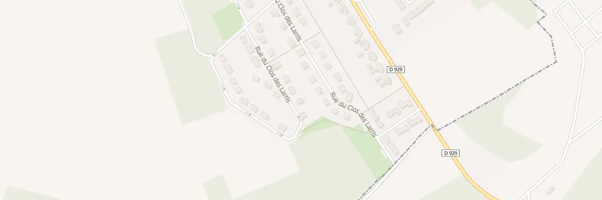 Plan du 17 Rue du Clos des Larris à Balagny-sur-Thérain