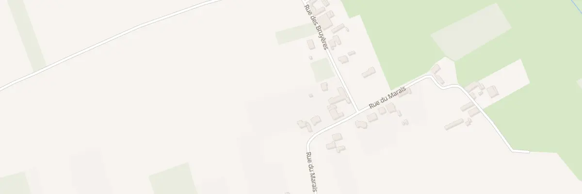 Plan du 47 Rue des Bruyères à Quiestède