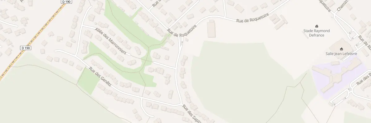 Plan du 3 Rue des Sapins à Racquinghem