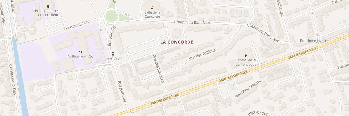 Plan du 34 Rue des Grillons à Dunkerque
