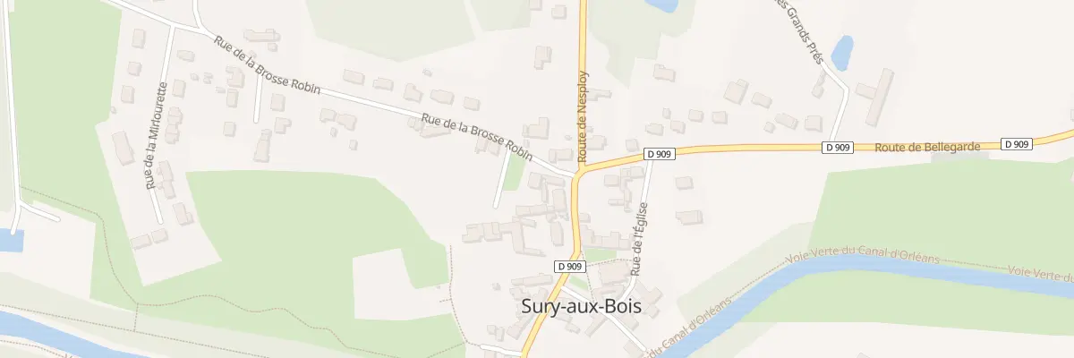 Plan du 2 Rue de la Mairie à Sury-aux-Bois
