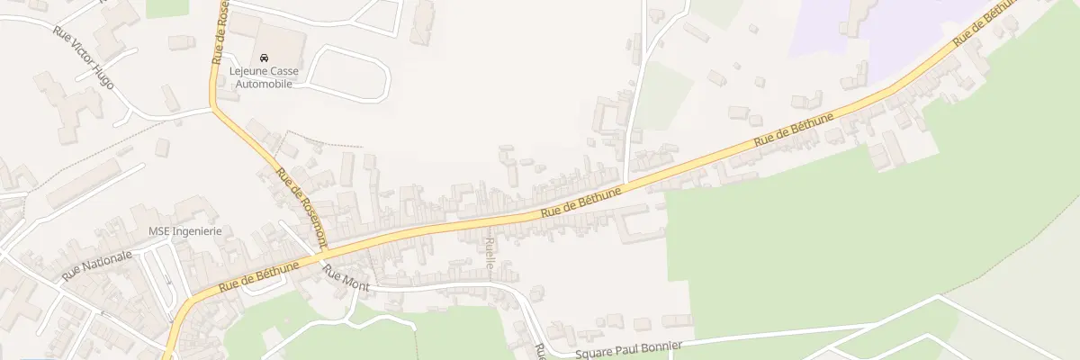 Plan du 83 Rue de Bethune à Saint-Pol-sur-Ternoise